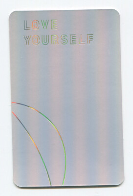 BTS - LOVE YOURSELF 結 [ANSWER] EXCLUSIVE OFFICIAL PHOTOCARD | eBay