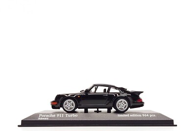 Minichamps 1:43 Porsche 911 Turbo (964) in Black | eBay