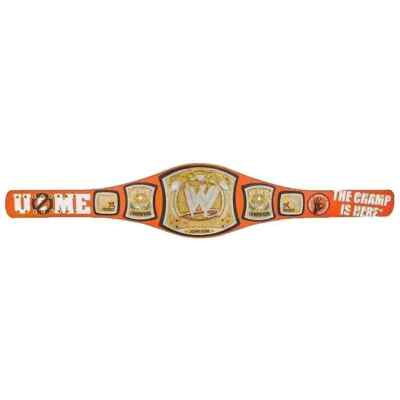 WWE John Cena SignatureSeries World Heavyweight Championship