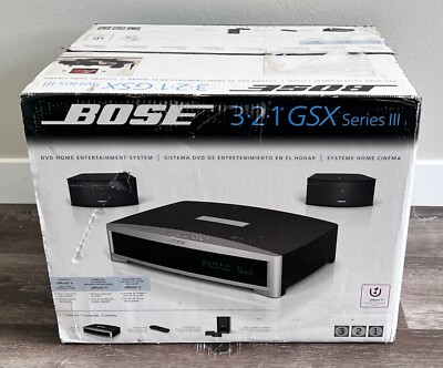 BOSE 3-2-1 GSX Series III Home Entertainment System | eBay