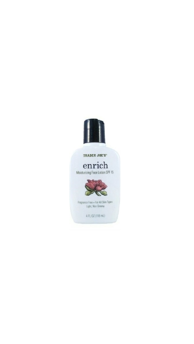 2 Trader Joe's Enrich Moisturizing Face Lotion Broad Spectrum SPF