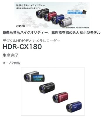 SONY HDR-CX180 Handycam Video Camera with 2 Batteries | eBay