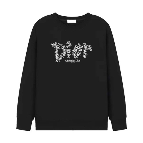 19AW DIOR x Raymond Pettibon Collaboration Embroidery Logo Hoodie