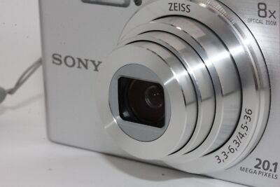 Sony DSC-W830 Cyber-Shot 20.1MP 8x zoom Digital Camera Silver