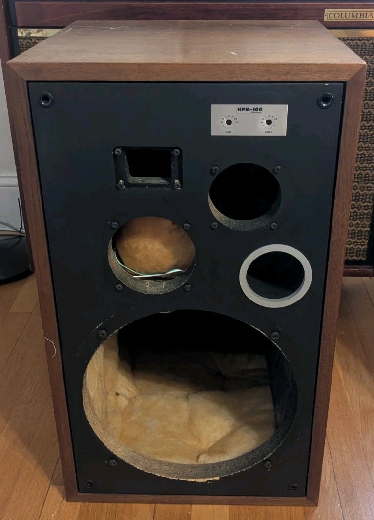 Pioneer HPM-100 Vintage Floor Stereo 200W Speaker for sale online