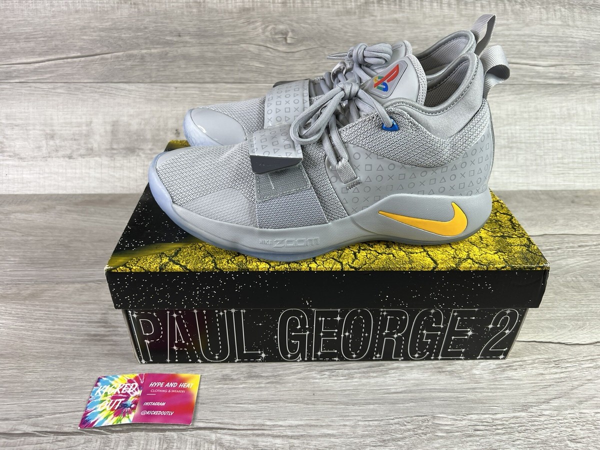Nike PG 2.5 x Playstation 'Wolf Grey' Paul George / Sizes 8.5 NEW