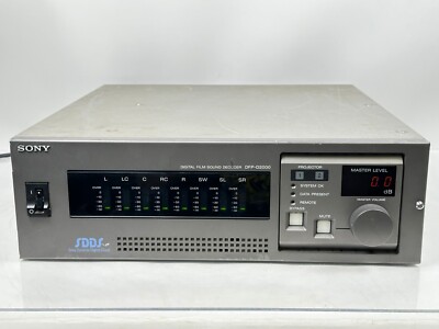 Sony DFP-D2000 SDDS Digital Film Sound Decoder | eBay
