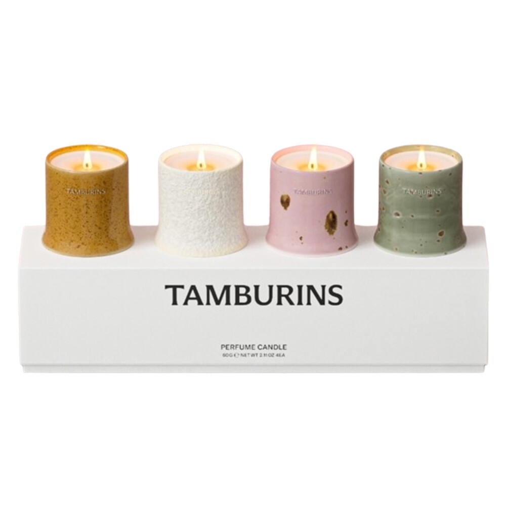 TAMBURINS Perfume Cancle Mini Set (Pumpkini/Holy Metal/Bather in