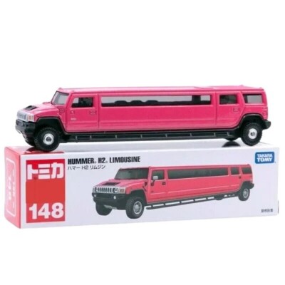 Tomica 148 Hummer H2 Limousine Pink Diecast Car | eBay