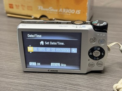 Canon PowerShot A3500 IS 16.0MP Digital Camera - Red for sale