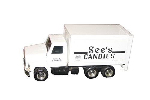 Vintage Ertl International See's Candies Delivery Box Truck 10
