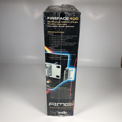 RME Audio Fireface 400 Digital Recording Interface for sale online