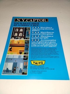 N.Y. Captor - Videogame by Taito | Museum of the Game
