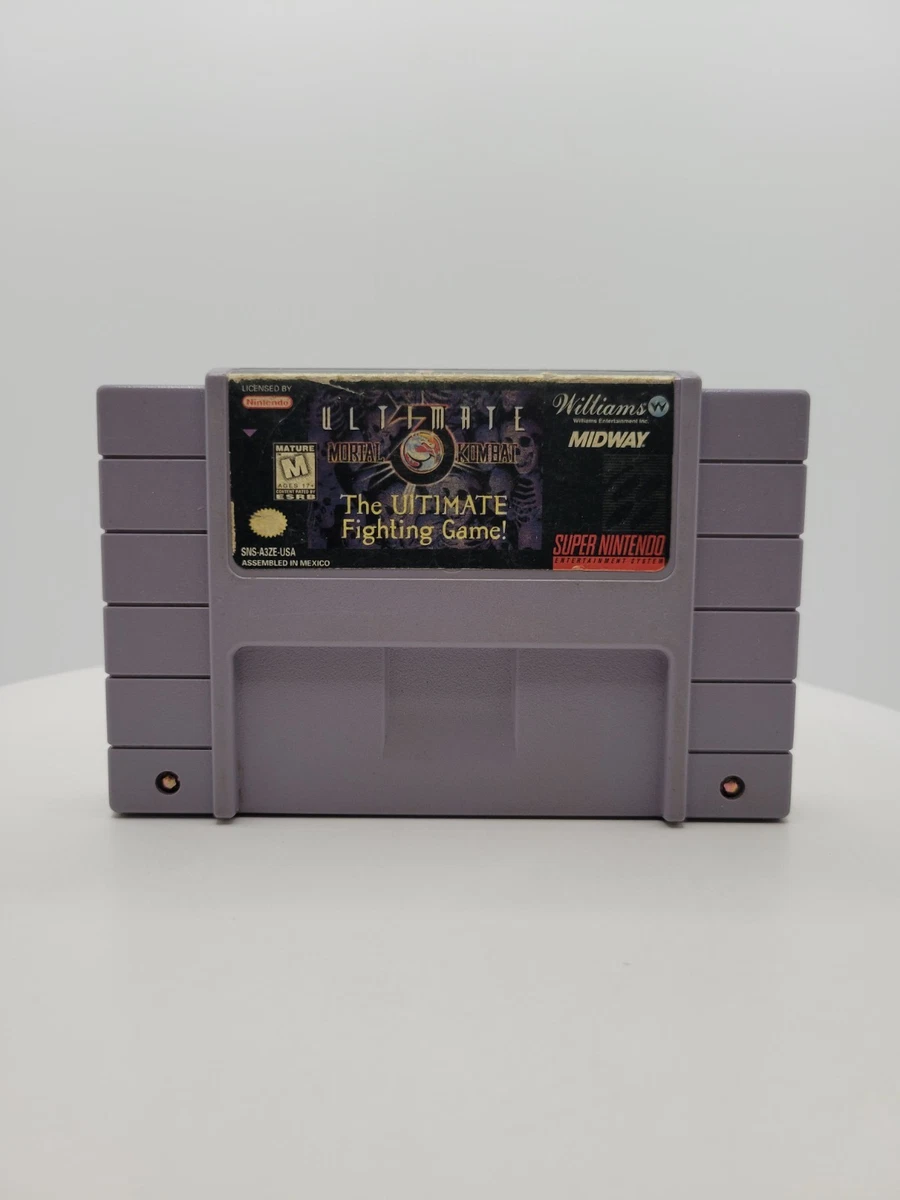 Nintendo SNES Ultimate Mortal Kombat 3 Video Games for sale | eBay