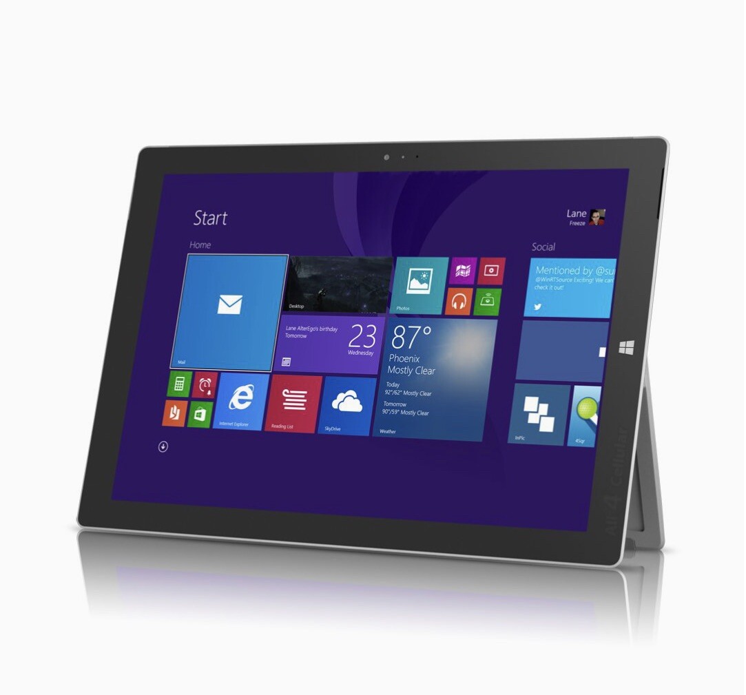 Microsoft Surface Pro 3 1631 12.3
