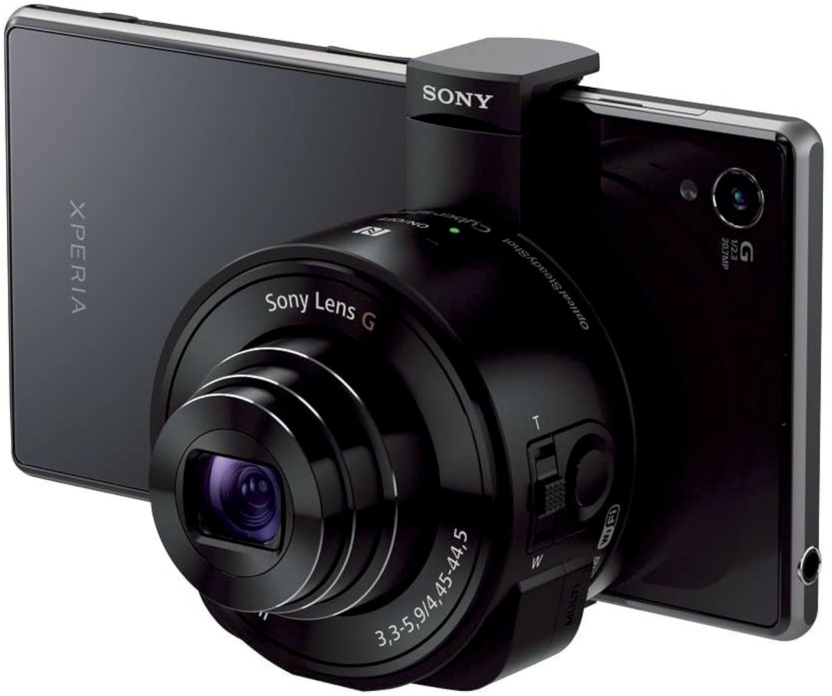 NEW Sony Cybershot DSC-QX10 18.2MP Camera Lens Smartphone