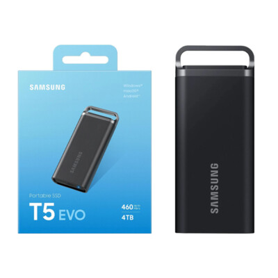 Samsung T5 EVO Portable SSD 2TB 4TB 8TB Type-c USB3.2 External