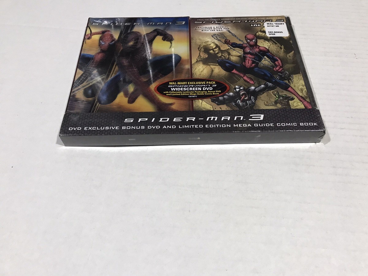 Spider-man 3 Wal-Mart Exclusive Pack Widescreen DVD with LE Mega