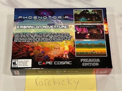 Phoenotopia: Awakening Retro Edition (Switch) NEW SEALED PREMIUM