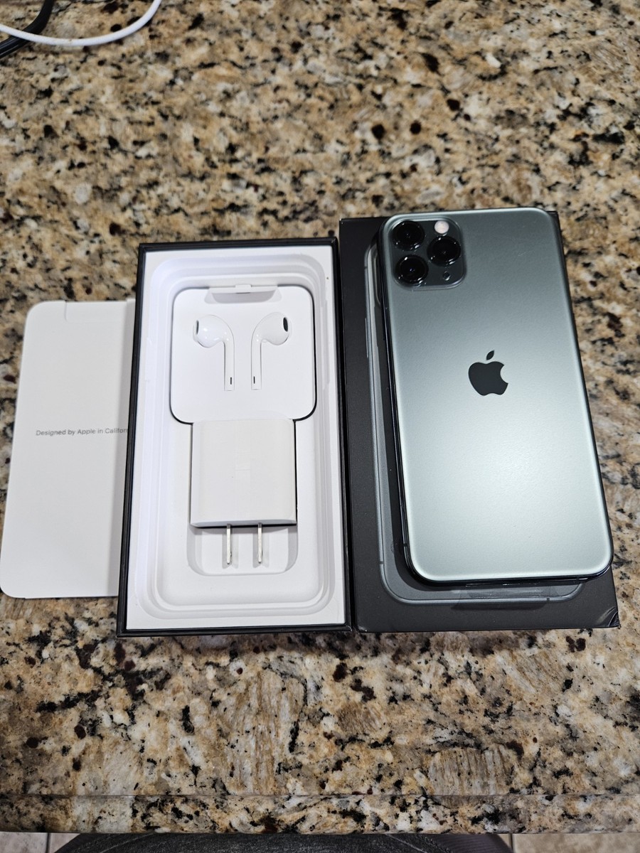 New Apple iPhone 11 Pro Max 64GB Green Cricket Only Fast Shipping