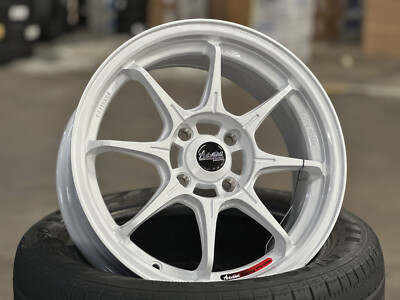 New 15x6.5J Advanti MI526 4x100 WHITE (4 Wheel) Fit HONDA TOYOTA