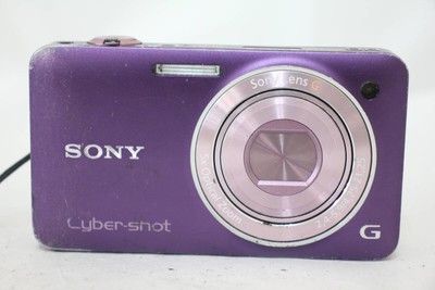 N.MINT SONY Cyber Shot DSC-WX5 Purple Digital Camera 5x Zoom 12.2