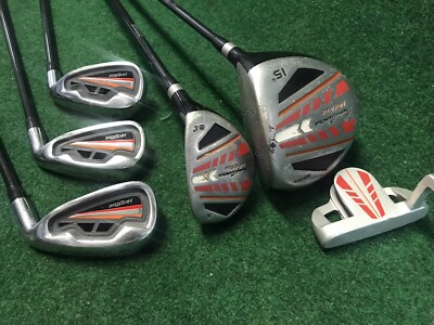 Tommy Armour Hot Scot Junior 6 Piece Golf Club Set RH Ta-24 Orange