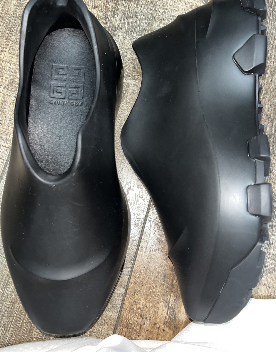 Givenchy Men's Black Monumental Mallow Slip-On Sneaker Shoes Sz EU