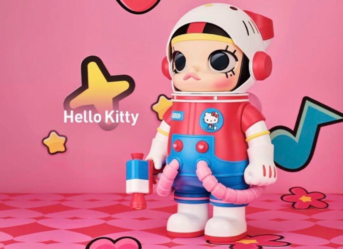 MEGA Collection 400% SPACE MOLLY Sanrio Hello Kitty with box NEW