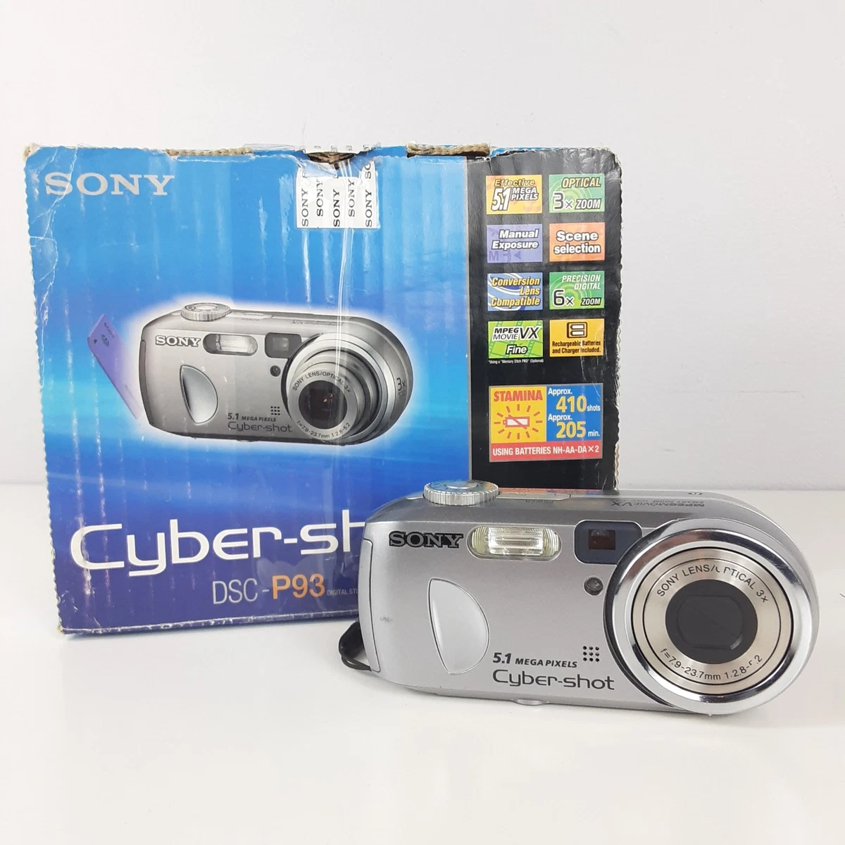 Sony Cyber-shot DSCP93 Digital Cameras for Sale | Shop New & Used