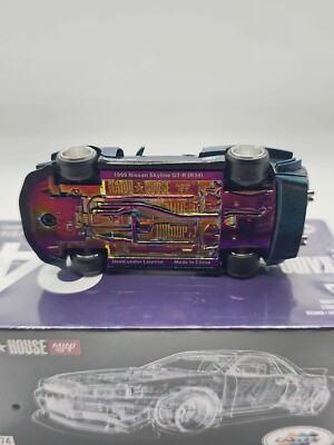 IN STOCK-Kaido House x Mini GT 1:64 Nissan Skyline GT-R (R34