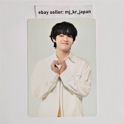 BTS V Taehyung Love Yourself World Tour Official Mini Photocard