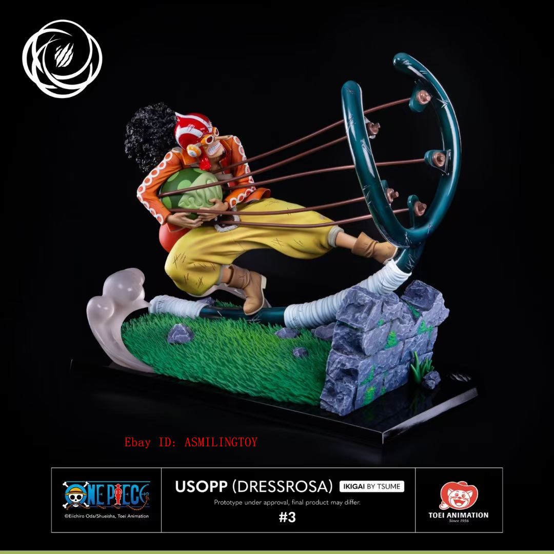 TSUME ART One Piece Usopp Dressrosa Ikigai 1/6 Scale Statue Figure