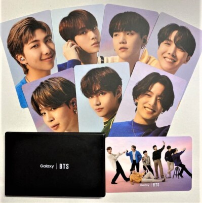 BTS Bangtan Samsung Galaxy Japan edition Official Photocard Photo