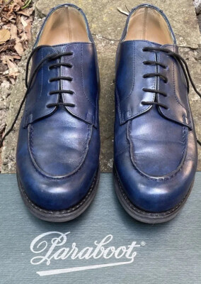 Paraboot Chambord with rare Tampone Bleu, Made in France, UK Size