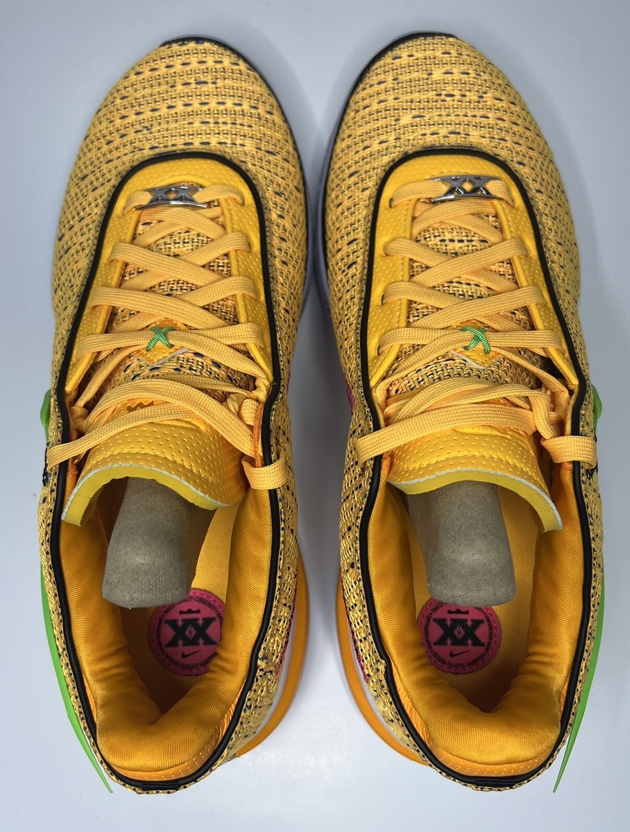 Nike Lebron XX 20 James Gang Laser Orange Sneakers, Men Size 12