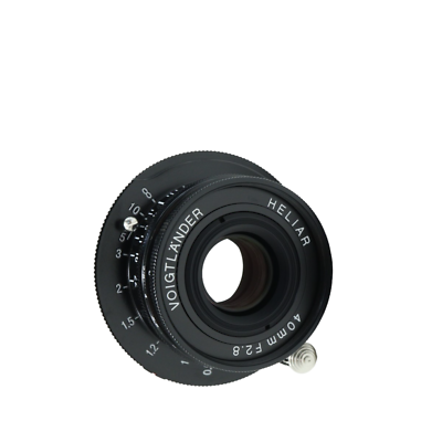 New VOIGTLANDER Heliar 40mm F2.8 Aspherical Lens BLACK VM Mount