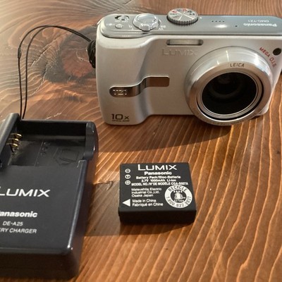 Panasonic Lumix DMC-TZ1 Digital Camera 10x Optical Zoom 5MP With