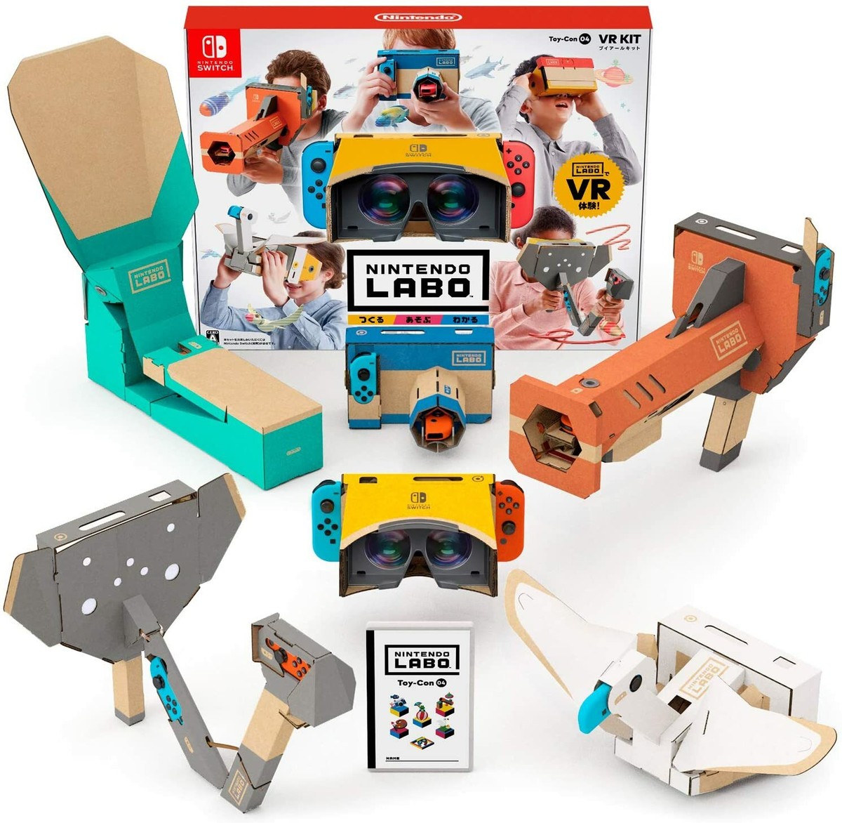 Nintendo Labo Toy-Con 04 VR Kit Full Edition Elephant Bird Bazooka