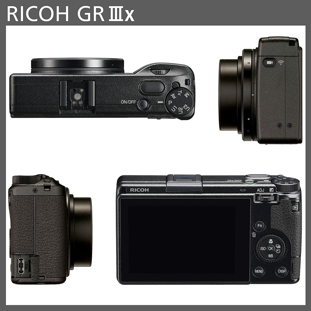 RICOH GR IIIx Digital Camera 24.24 MP GR LENS 26.1mm F2.8 15284 | eBay