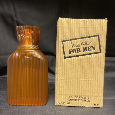 Nicole Miller For Men by Nicole Miller Eau De Toilette Spray 2.5