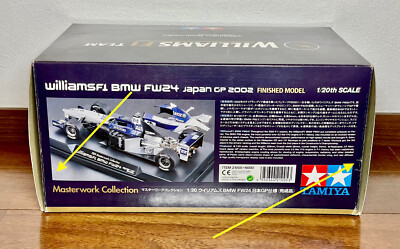 TAMIYA 21005 1/20 Scale Williams F1 BMW FW24 Japan GP 2002