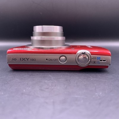 Canon IXY 180 PowerShot ELPH 180 Red English OK Excellent From