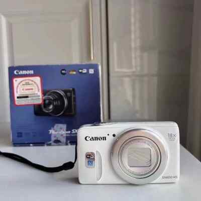 Canon PowerShot SX600 HS 16 Million Pixels White | eBay