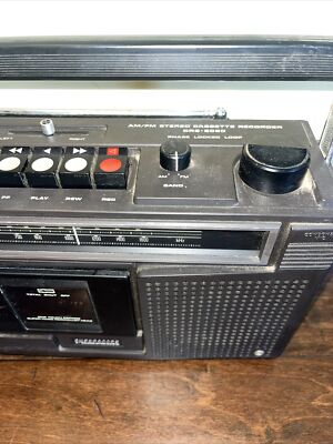 MARANTZ SUPERSCOPE CRS-2020 AM/FM STEREO CASSETTE BROWN BOOMBOX | eBay
