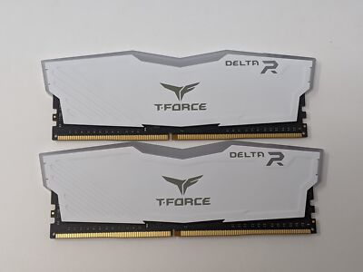Team T-Force Delta RGB 32GB (2x16) DDR4 3600, Excellent, (A7) | eBay