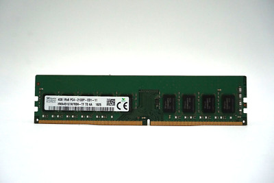 SK Hynix 4GB 1Rx8 PC4-2133P-ED1-11 DDR4 ECC Server Memory P/N