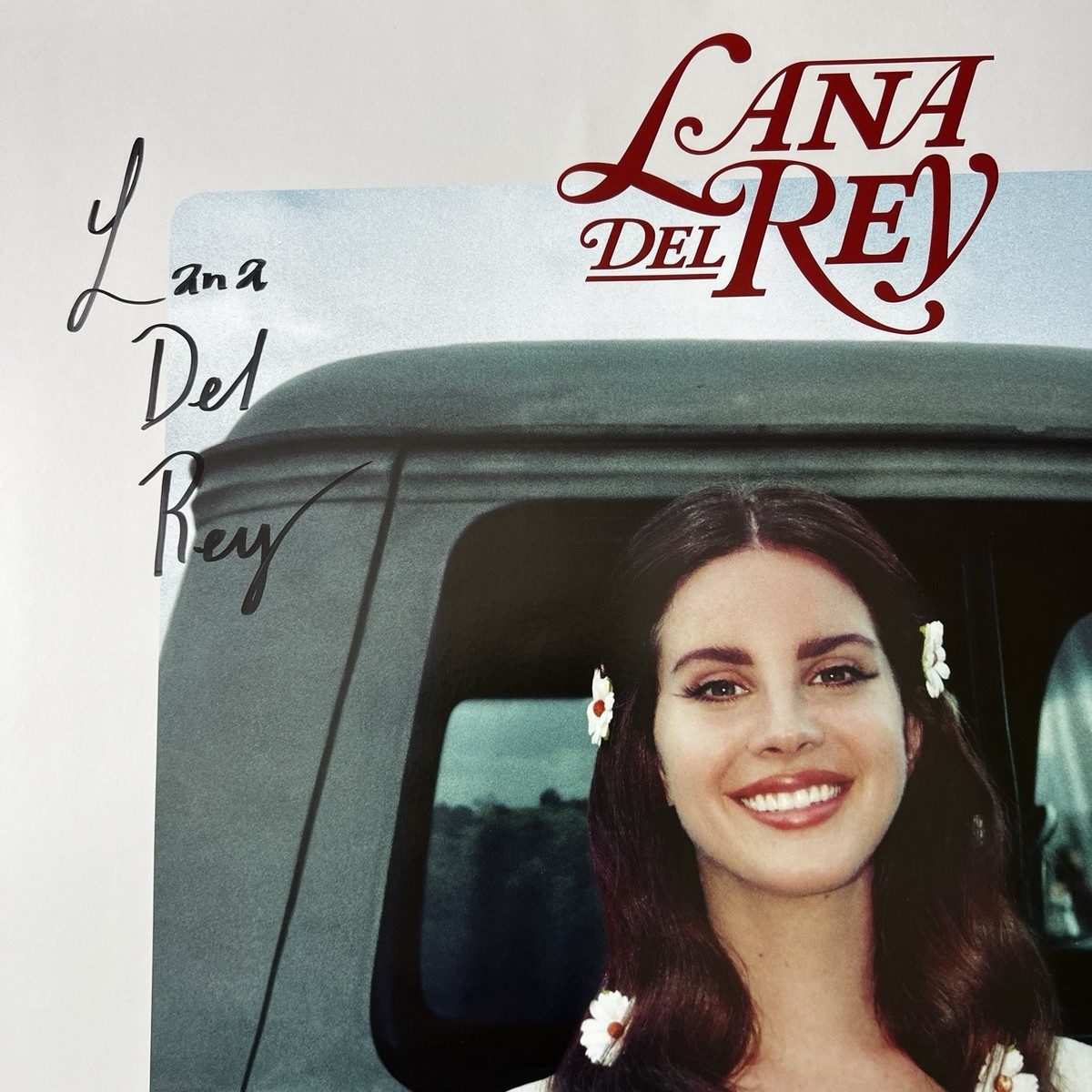 Lana Del Rey SIGNED Limited Edition LUST FOR LIFE MASSIVE