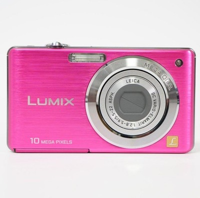 Panasonic Lumix DMC FS7 Pink Compact Digital Camera 10MP 4x