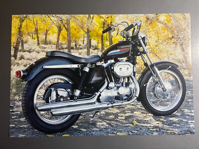 1975 Harley Davidson Model XL-1000 Motorcycle Picture, Print